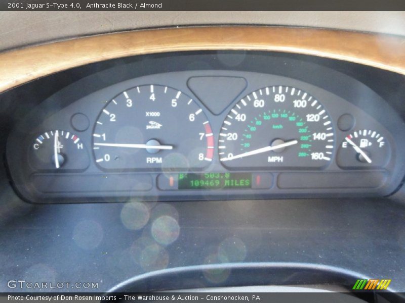  2001 S-Type 4.0 4.0 Gauges