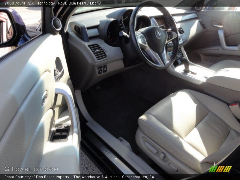 Royal Blue Pearl / Ebony 2008 Acura RDX Technology
