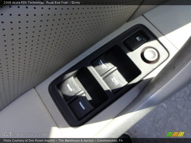Royal Blue Pearl / Ebony 2008 Acura RDX Technology