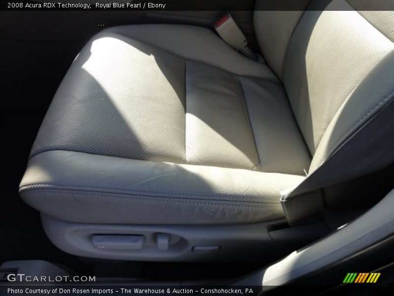 Royal Blue Pearl / Ebony 2008 Acura RDX Technology