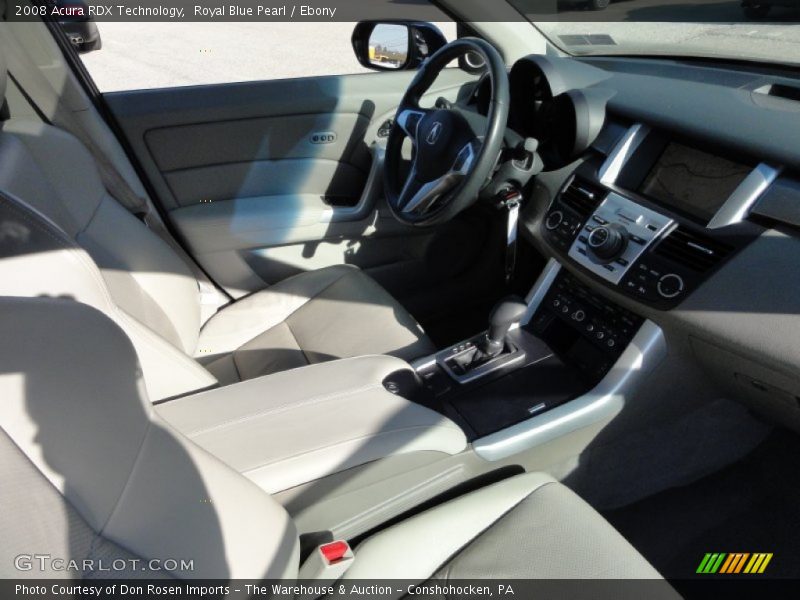Royal Blue Pearl / Ebony 2008 Acura RDX Technology