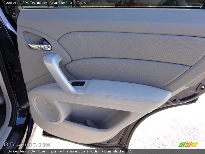 Royal Blue Pearl / Ebony 2008 Acura RDX Technology