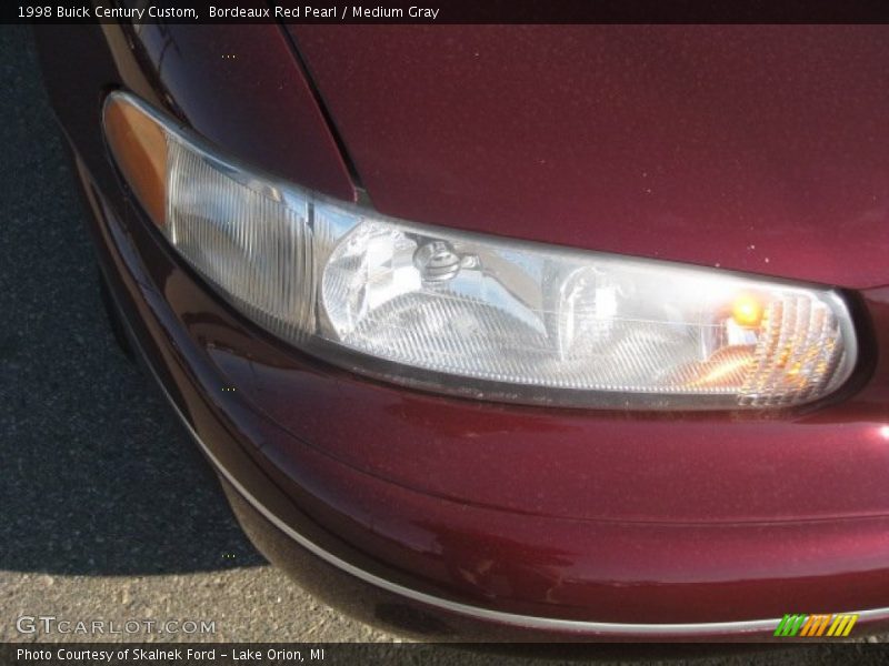 Bordeaux Red Pearl / Medium Gray 1998 Buick Century Custom
