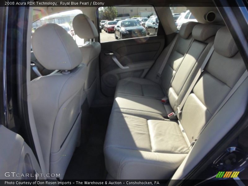 Royal Blue Pearl / Ebony 2008 Acura RDX Technology