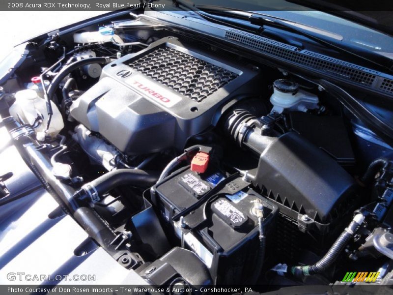 Royal Blue Pearl / Ebony 2008 Acura RDX Technology