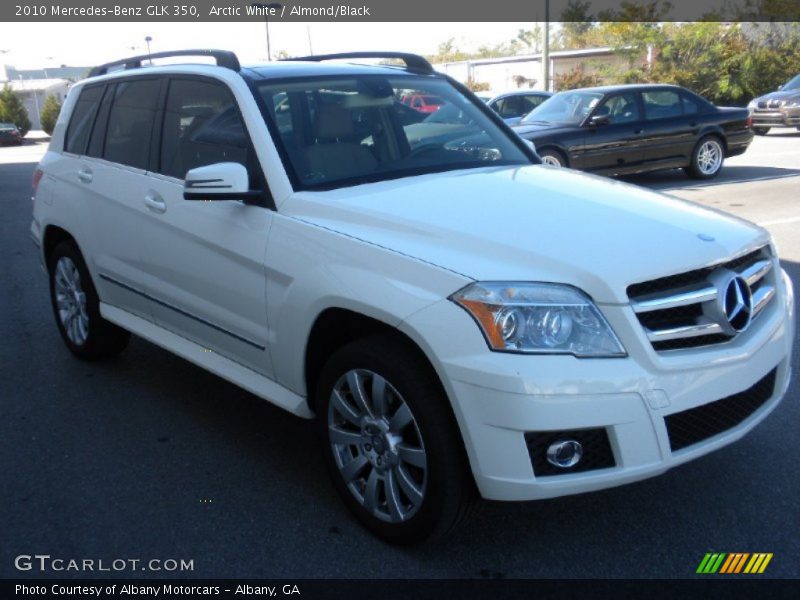 Arctic White / Almond/Black 2010 Mercedes-Benz GLK 350