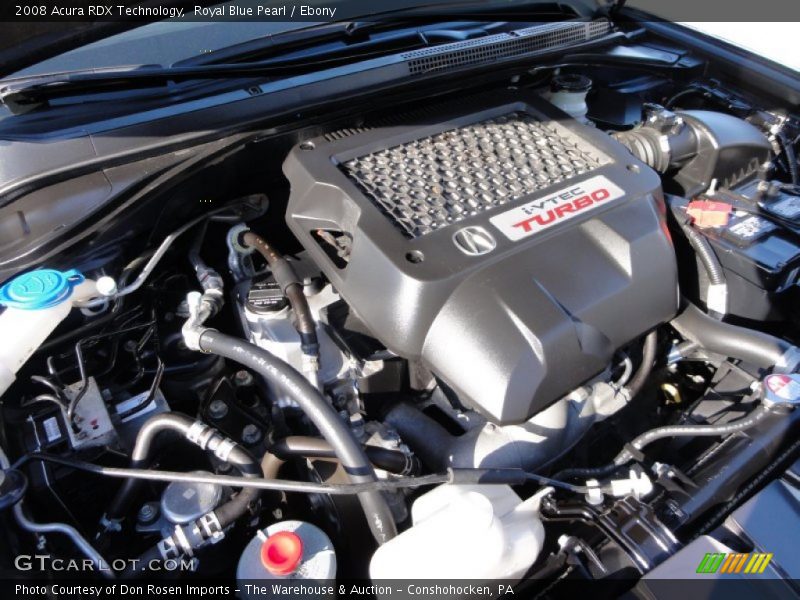 Royal Blue Pearl / Ebony 2008 Acura RDX Technology