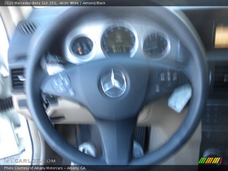 Arctic White / Almond/Black 2010 Mercedes-Benz GLK 350