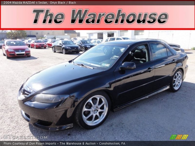 Onyx Black / Black 2004 Mazda MAZDA6 s Sedan