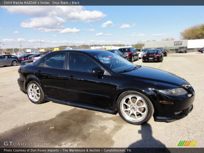 Onyx Black / Black 2004 Mazda MAZDA6 s Sedan