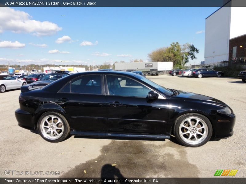 Onyx Black / Black 2004 Mazda MAZDA6 s Sedan