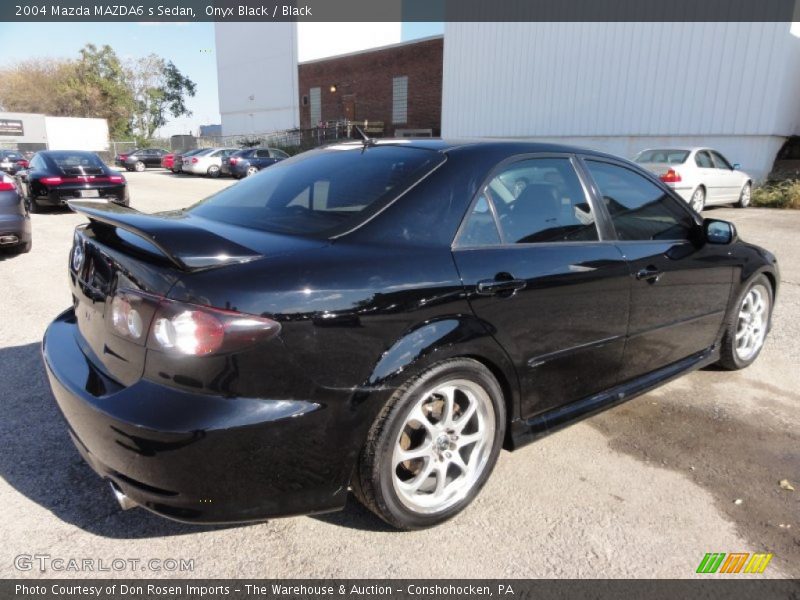 Onyx Black / Black 2004 Mazda MAZDA6 s Sedan