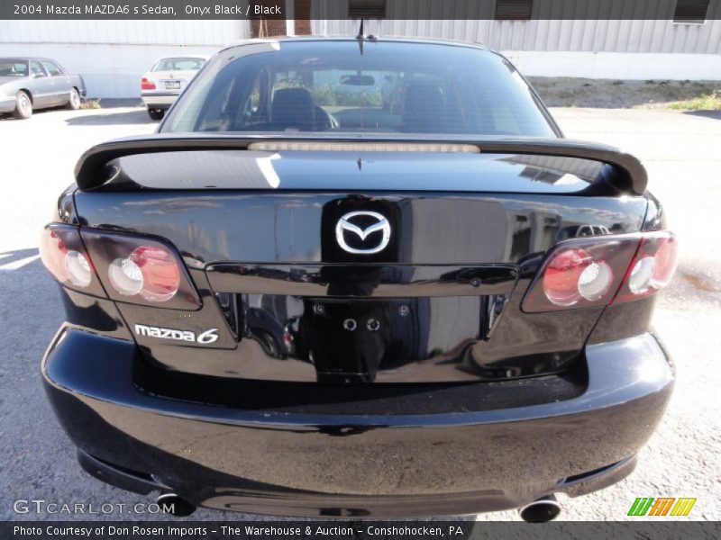 Onyx Black / Black 2004 Mazda MAZDA6 s Sedan