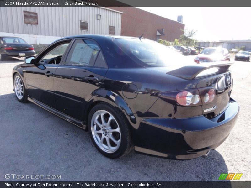 Onyx Black / Black 2004 Mazda MAZDA6 s Sedan