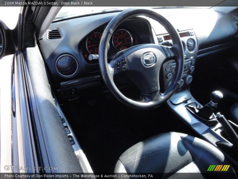 Onyx Black / Black 2004 Mazda MAZDA6 s Sedan