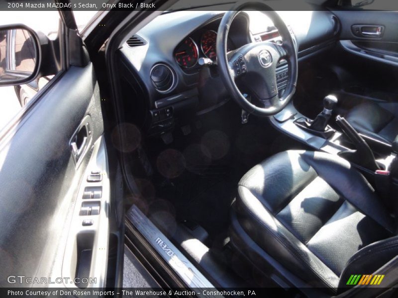  2004 MAZDA6 s Sedan Black Interior