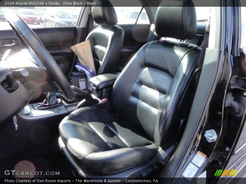  2004 MAZDA6 s Sedan Black Interior
