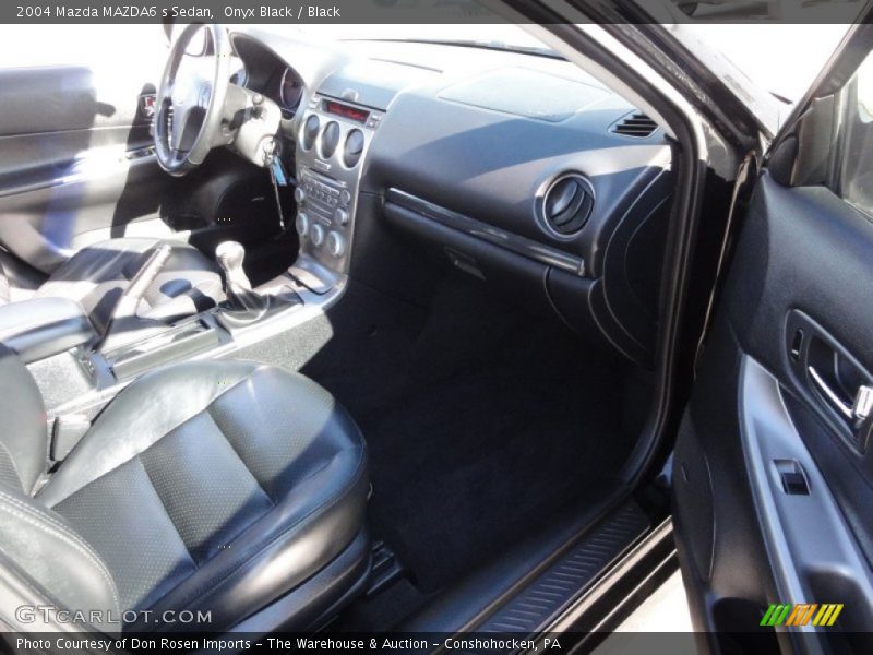 Onyx Black / Black 2004 Mazda MAZDA6 s Sedan