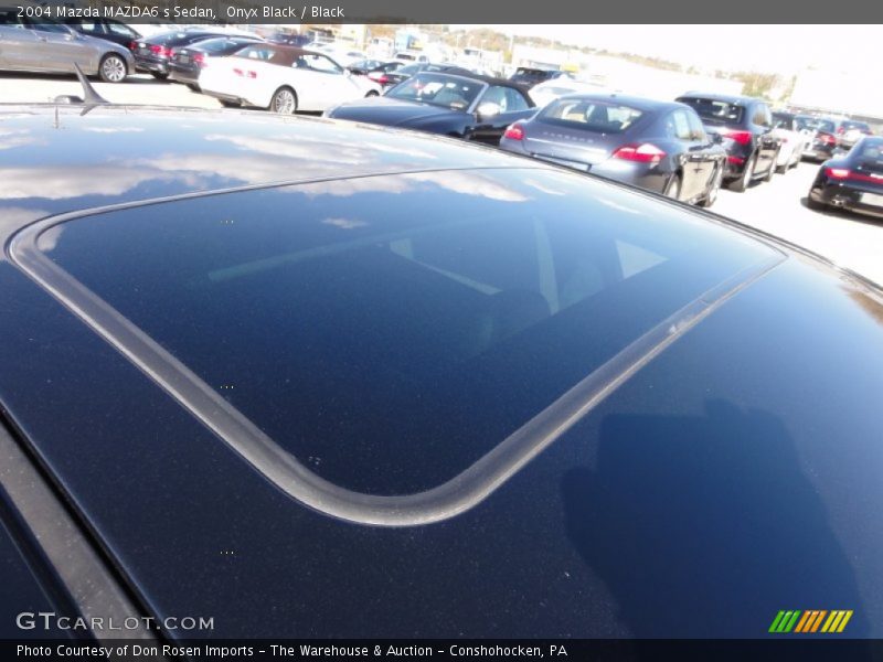 Sunroof of 2004 MAZDA6 s Sedan