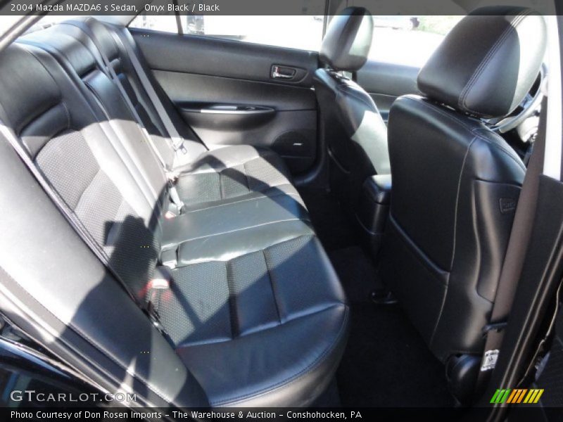  2004 MAZDA6 s Sedan Black Interior