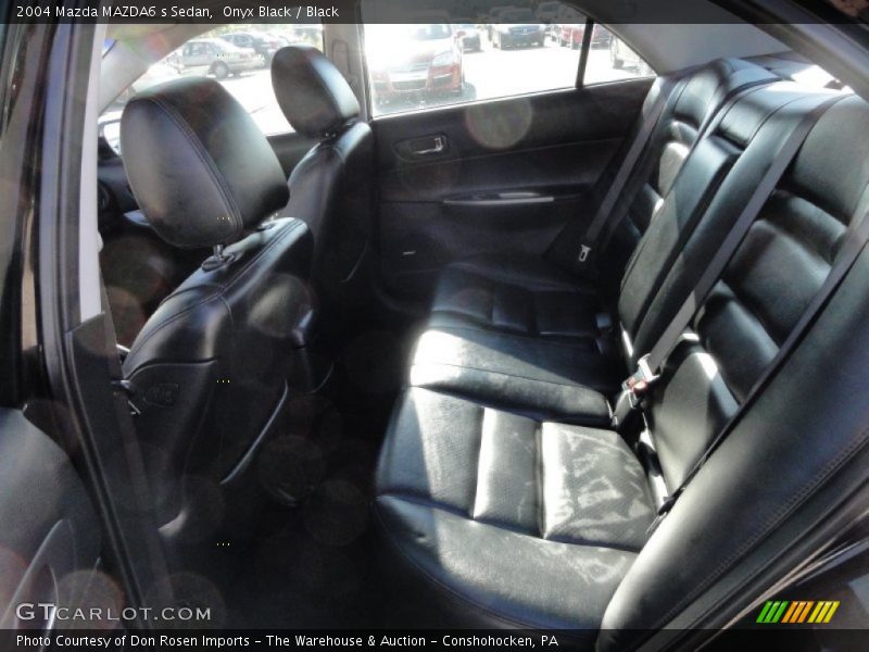 Onyx Black / Black 2004 Mazda MAZDA6 s Sedan