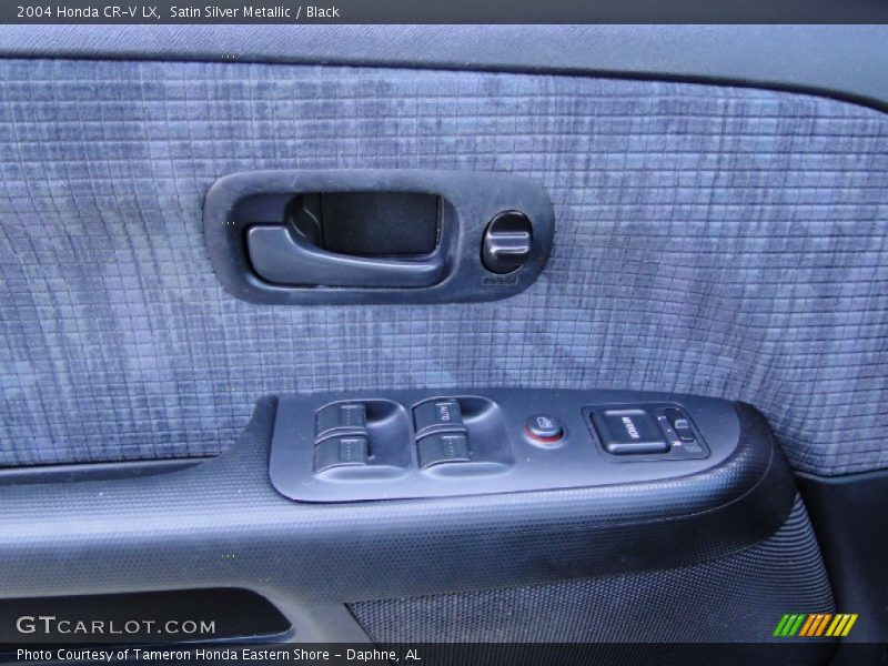 Satin Silver Metallic / Black 2004 Honda CR-V LX