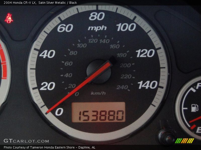 Satin Silver Metallic / Black 2004 Honda CR-V LX