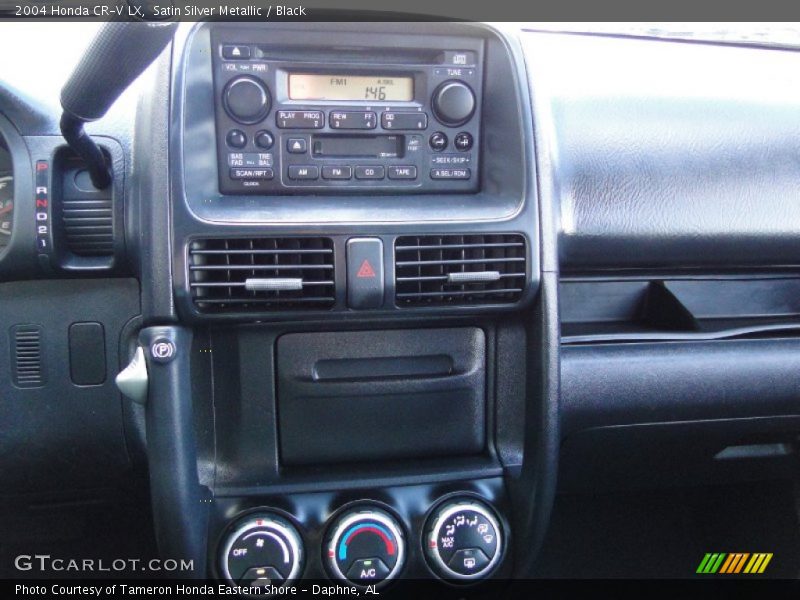 Satin Silver Metallic / Black 2004 Honda CR-V LX