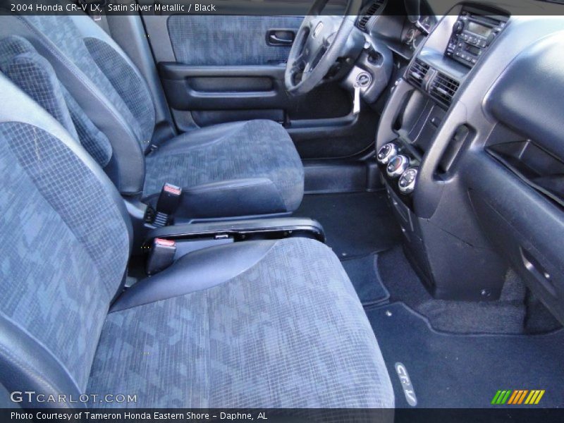 Satin Silver Metallic / Black 2004 Honda CR-V LX