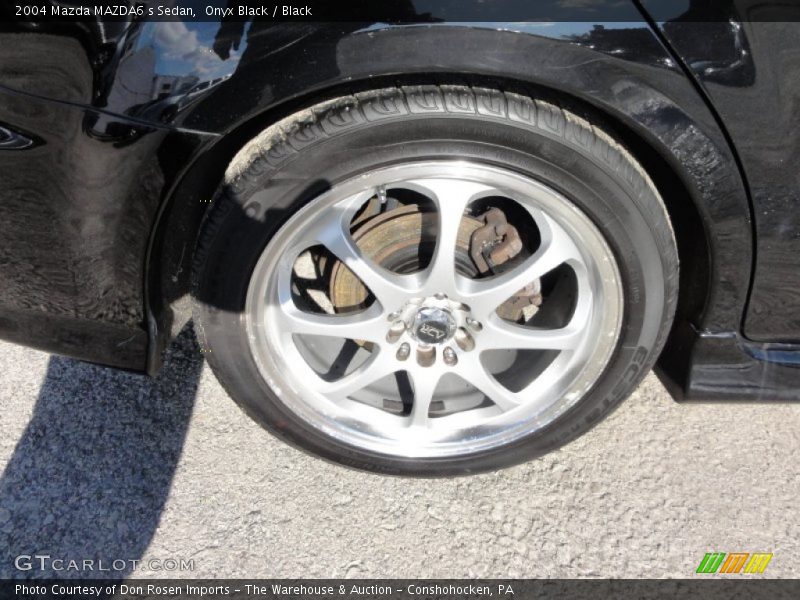 Onyx Black / Black 2004 Mazda MAZDA6 s Sedan