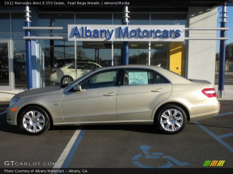 Pearl Beige Metallic / Almond/Mocha 2012 Mercedes-Benz E 350 Sedan