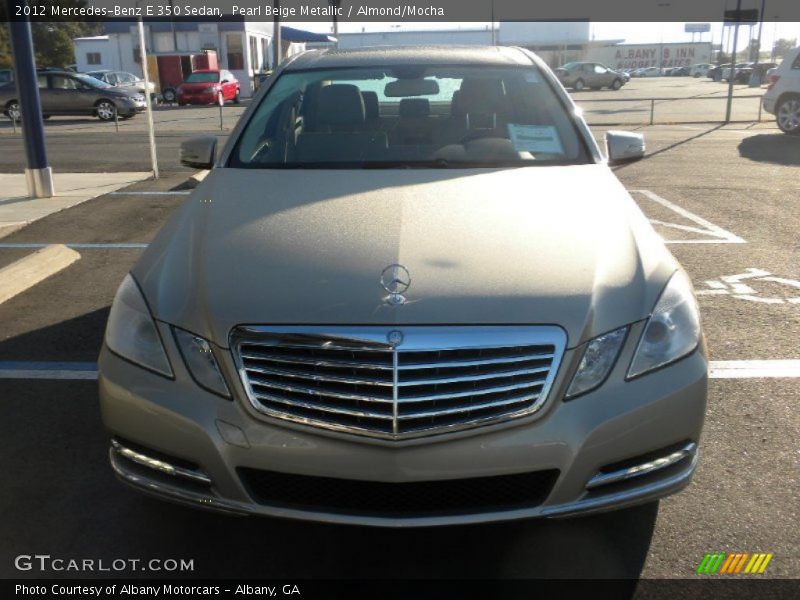 Pearl Beige Metallic / Almond/Mocha 2012 Mercedes-Benz E 350 Sedan