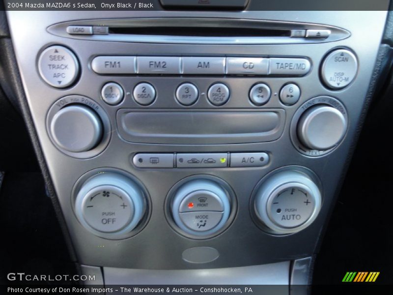 Controls of 2004 MAZDA6 s Sedan