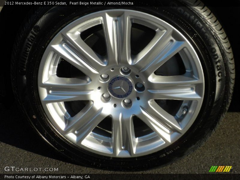 Pearl Beige Metallic / Almond/Mocha 2012 Mercedes-Benz E 350 Sedan