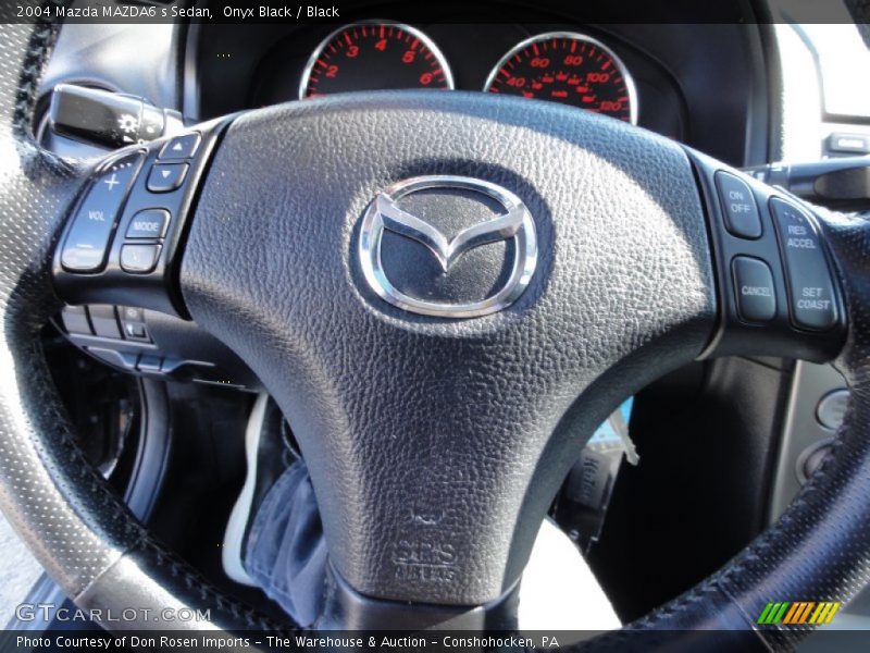Onyx Black / Black 2004 Mazda MAZDA6 s Sedan