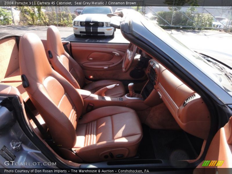  2004 911 Carrera 4S Cabriolet Cinnamon Brown Interior