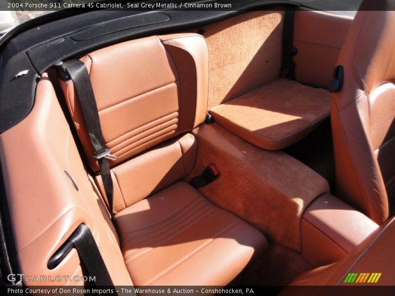 2004 911 Carrera 4S Cabriolet Cinnamon Brown Interior