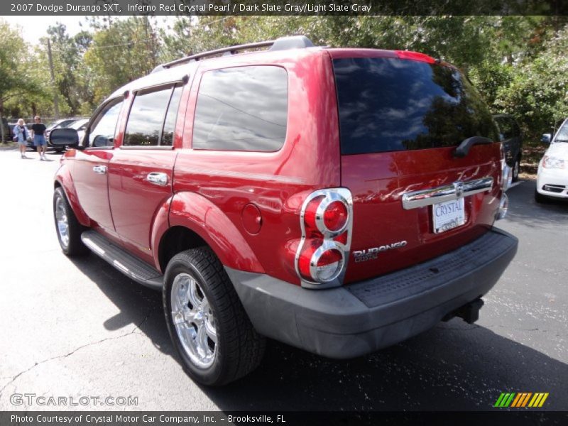 Inferno Red Crystal Pearl / Dark Slate Gray/Light Slate Gray 2007 Dodge Durango SXT