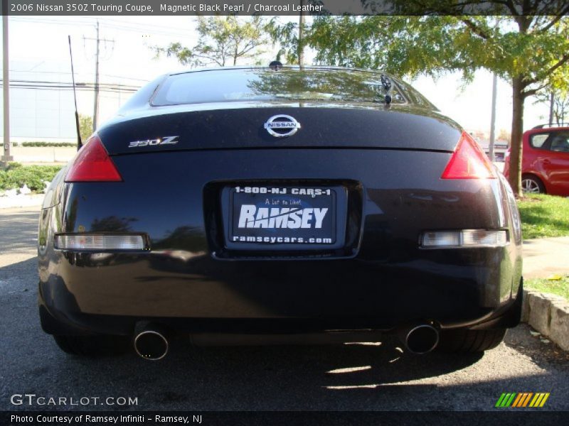 Magnetic Black Pearl / Charcoal Leather 2006 Nissan 350Z Touring Coupe