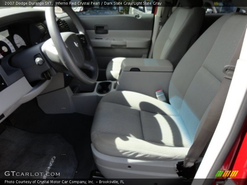 Inferno Red Crystal Pearl / Dark Slate Gray/Light Slate Gray 2007 Dodge Durango SXT