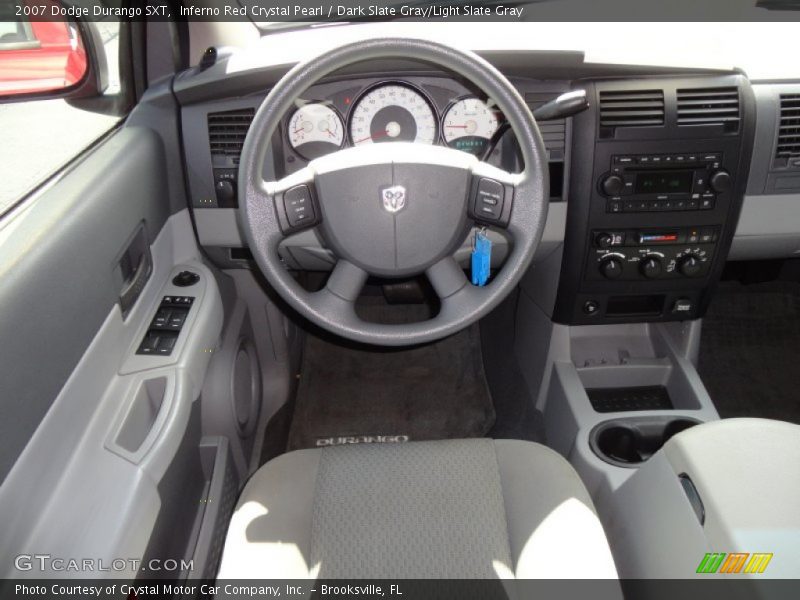 Inferno Red Crystal Pearl / Dark Slate Gray/Light Slate Gray 2007 Dodge Durango SXT