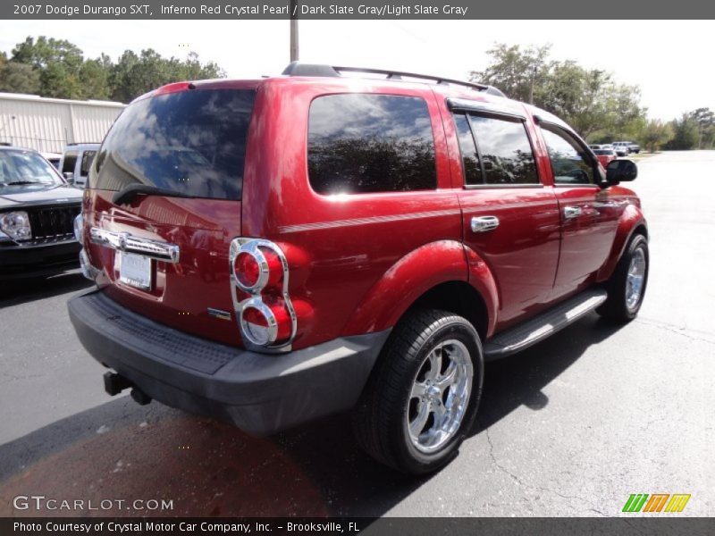 Inferno Red Crystal Pearl / Dark Slate Gray/Light Slate Gray 2007 Dodge Durango SXT