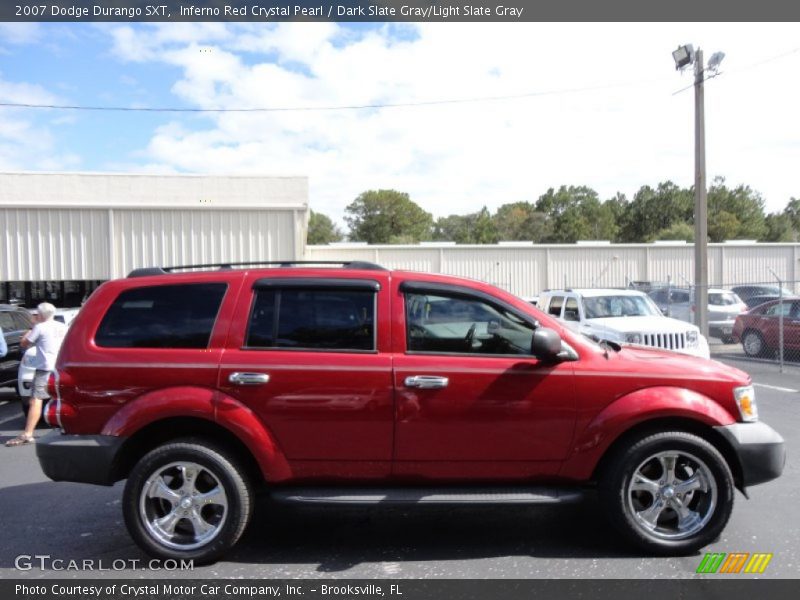 Inferno Red Crystal Pearl / Dark Slate Gray/Light Slate Gray 2007 Dodge Durango SXT