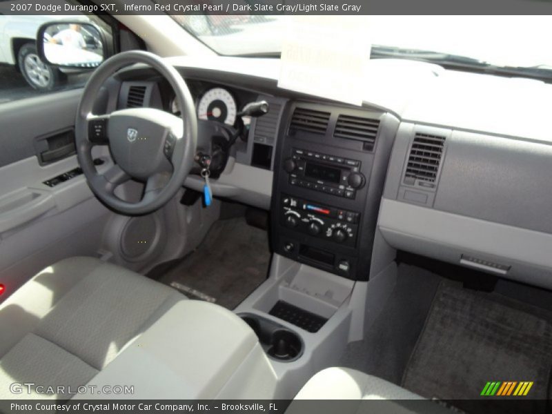 Inferno Red Crystal Pearl / Dark Slate Gray/Light Slate Gray 2007 Dodge Durango SXT