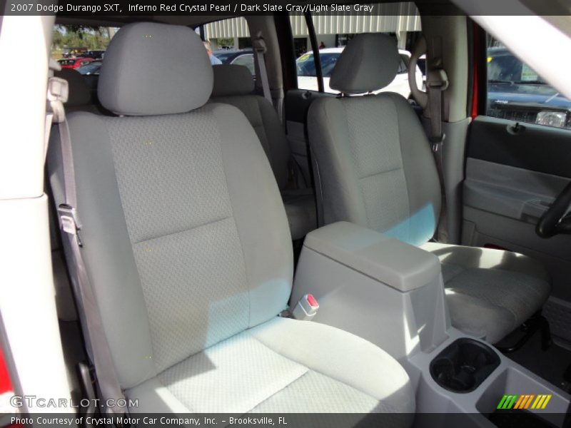 Inferno Red Crystal Pearl / Dark Slate Gray/Light Slate Gray 2007 Dodge Durango SXT