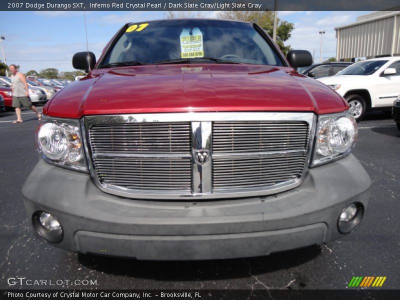 Inferno Red Crystal Pearl / Dark Slate Gray/Light Slate Gray 2007 Dodge Durango SXT