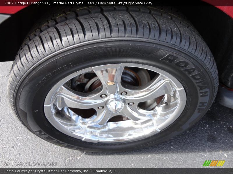 Inferno Red Crystal Pearl / Dark Slate Gray/Light Slate Gray 2007 Dodge Durango SXT