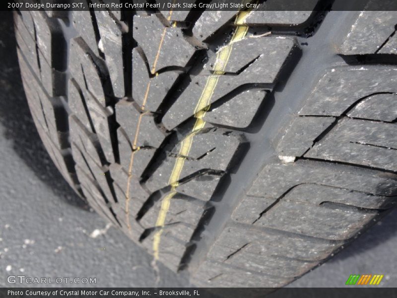 Inferno Red Crystal Pearl / Dark Slate Gray/Light Slate Gray 2007 Dodge Durango SXT