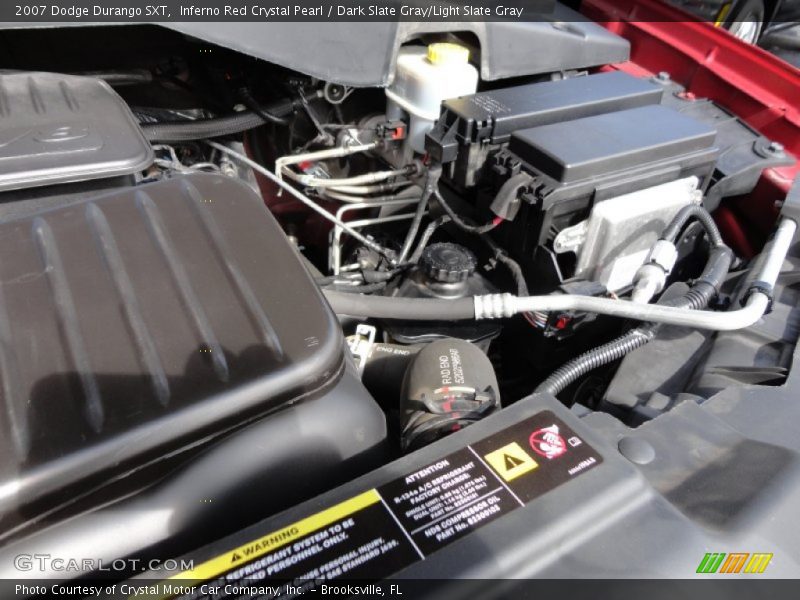 Inferno Red Crystal Pearl / Dark Slate Gray/Light Slate Gray 2007 Dodge Durango SXT