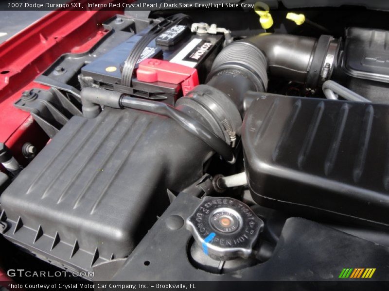 Inferno Red Crystal Pearl / Dark Slate Gray/Light Slate Gray 2007 Dodge Durango SXT